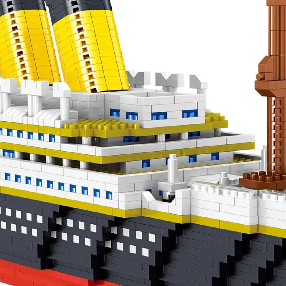 Titanic Cruise Ship Model Building Blocks Set