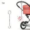 Adjustable Silicone Pacifier Clip with Anti-Drop Chain