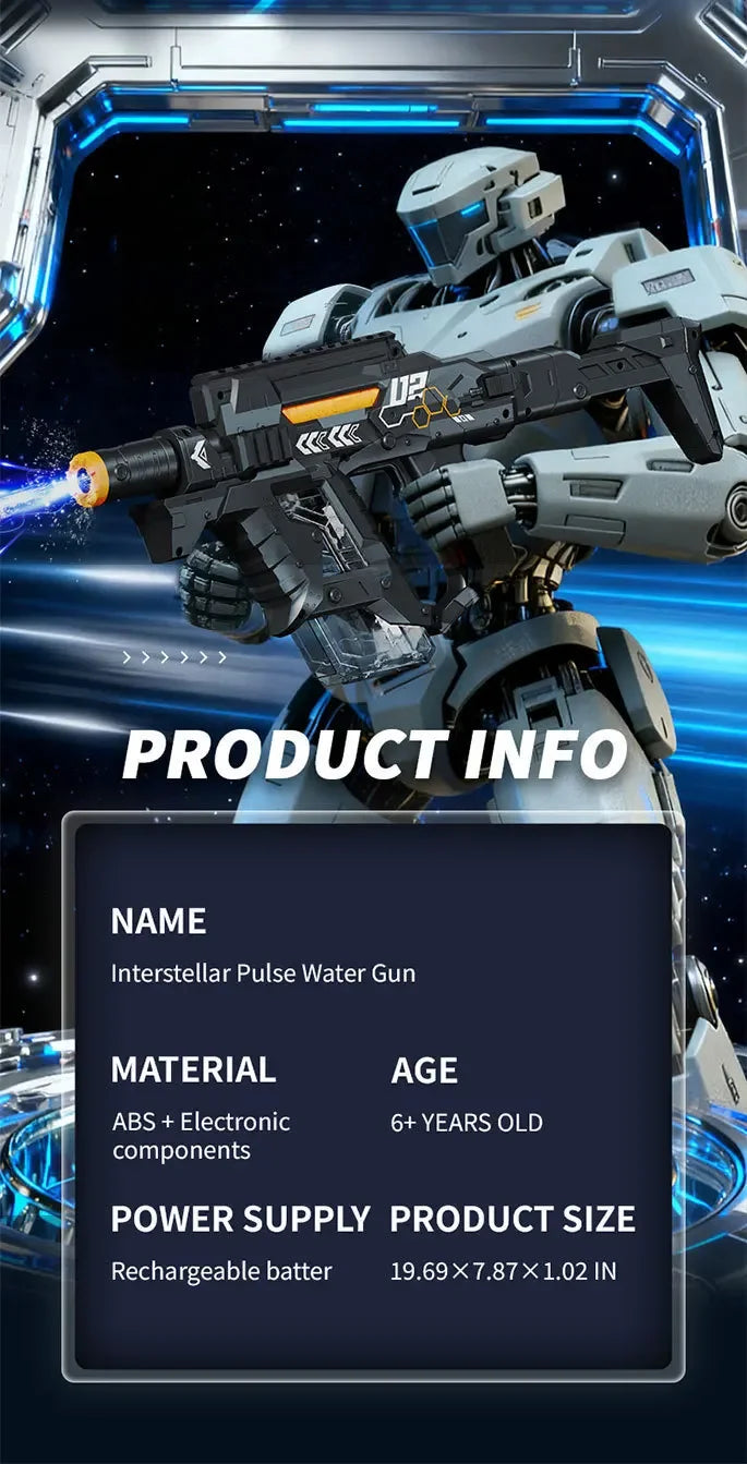 Pulse Jet Electric Water Blaster for Kids