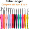 Ergonomic Crochet Hook Set with Storage Case