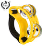 Foot Tambourine with Jingle Bells – Rainbow Percussion Instrument