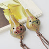 Ceramic 6-Hole Ocarina Pendant for Beginners