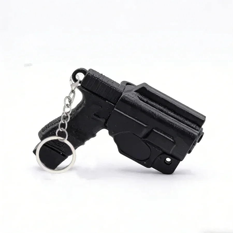 Mini Pistol Keychain – Eco-Friendly Party Favor