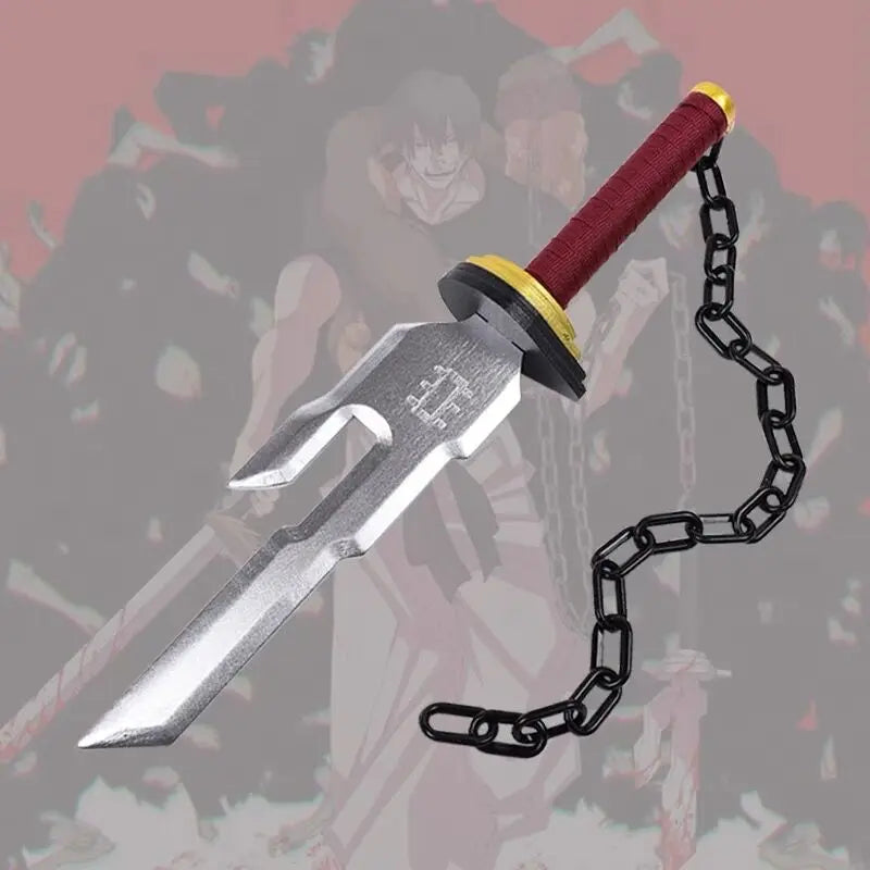 Jujutsu Kaisen Toji Fushiguro Inverted Spear of Heaven Cosplay Katana 45cm Bamboo Sword