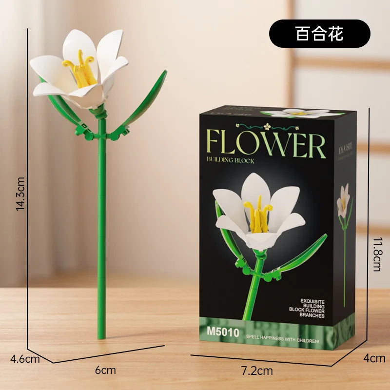 Botanical Blooms Building Block Set