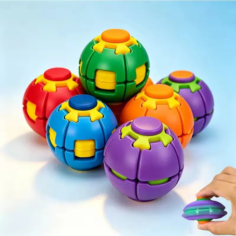 Fidget Gear Ball – Smooth Rotating Stress Relief Desktop Toy