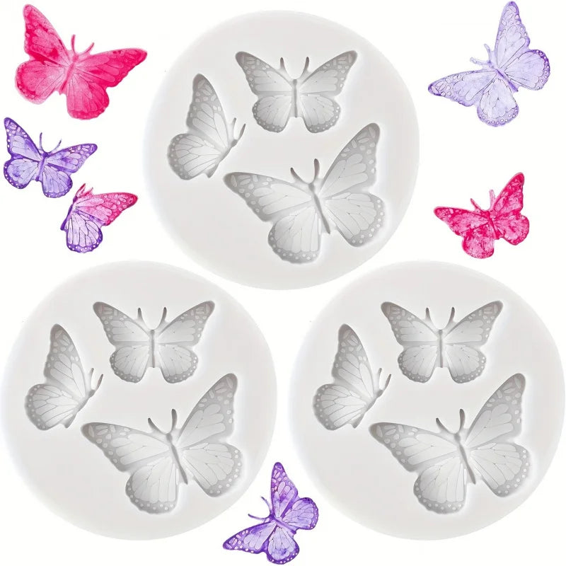 Butterfly Silicone Mold Set for Candle, Clay, and Resin Crafts