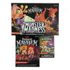 A box of Dungeon Mayhem Monster Madness action-packed card game featuring monster characters and artwork.
