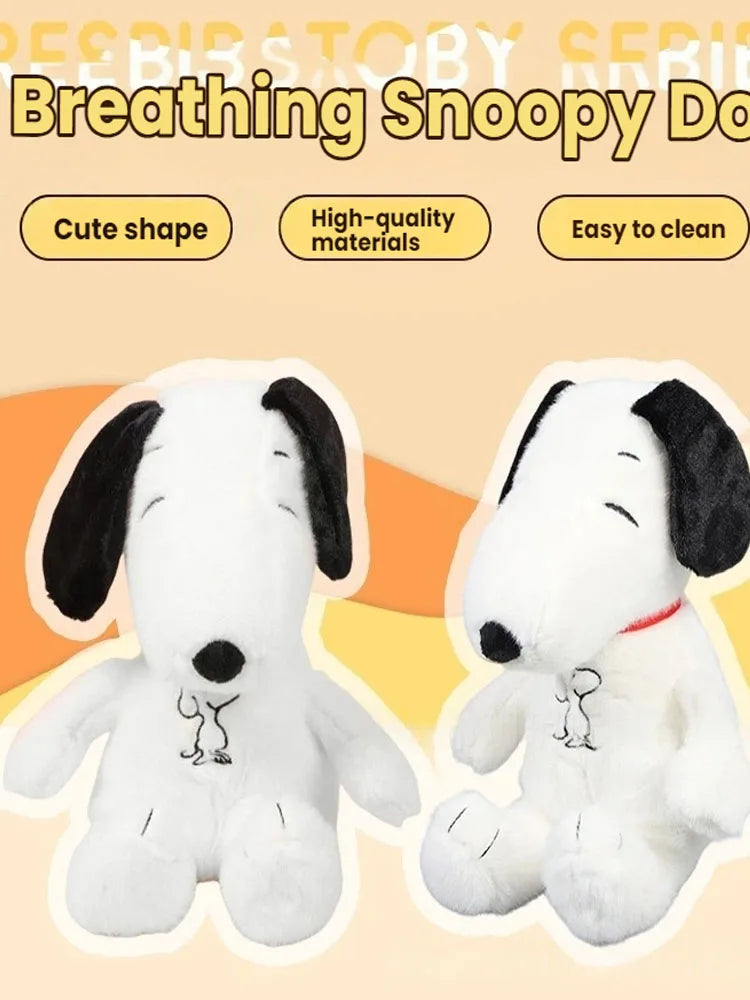 Soothing Breathing Plush Toy with Calming Sounds