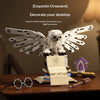 Giant White Owl Micro Building Blocks Set