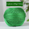 Mercerized Cotton Lace Yarn – Soft, Smooth & Ideal for Summer Knitting