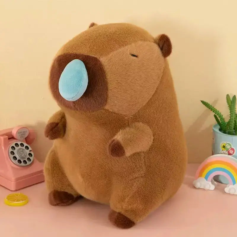 Adorable 23 cm Capybara Plush Toy – Soft, Cute, and Huggable