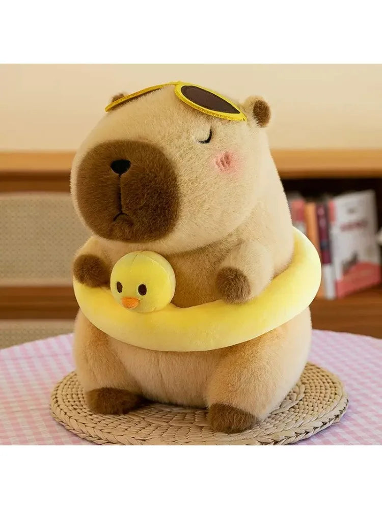 Adorable 23 cm Capybara Plush Toy – Soft, Cute, and Huggable