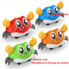 Crawling Crab Tummy Time Toy with Music and Motion