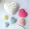 3D Woven Heart Silicone Mold for Candles, Resin, Soap, and Chocolate