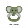 Cartoon Animal Silicone Baby Teether with Pacifier Clip