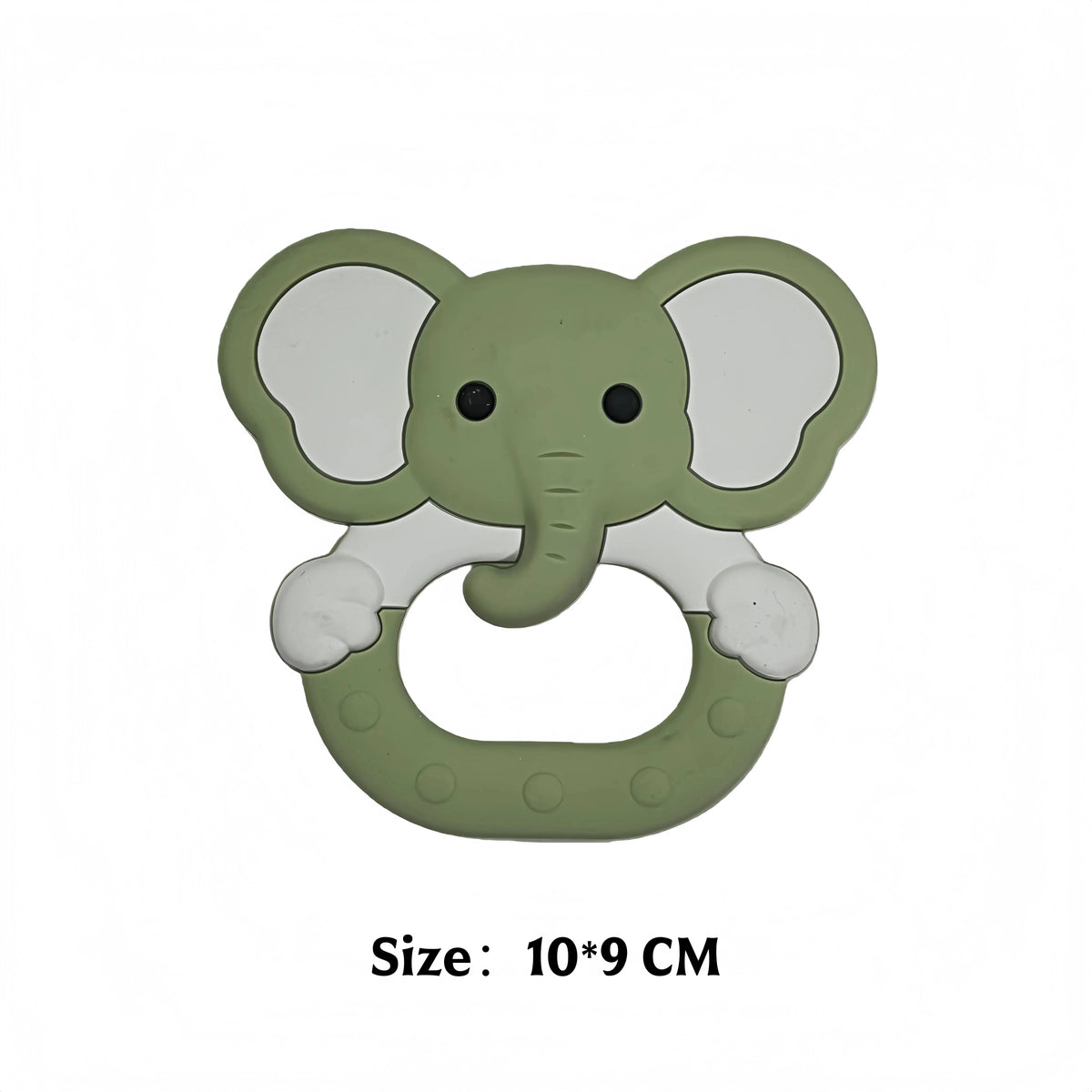Cartoon Animal Silicone Baby Teether with Pacifier Clip