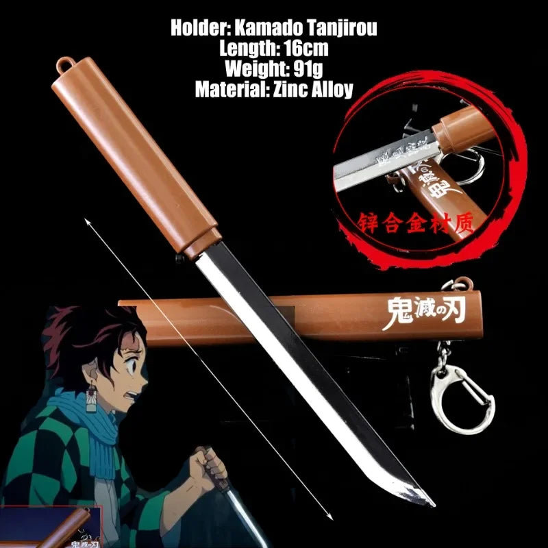Demon Slayer Mini Katana Sword — Tanjiro & Zenitsu Inspired Replica