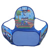 Kids' Foldable Ball Pit Tent with Basketball Hoop
