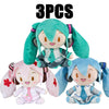 Hatsune Miku Plush Doll – Cute 20cm Anime Sitting Figure