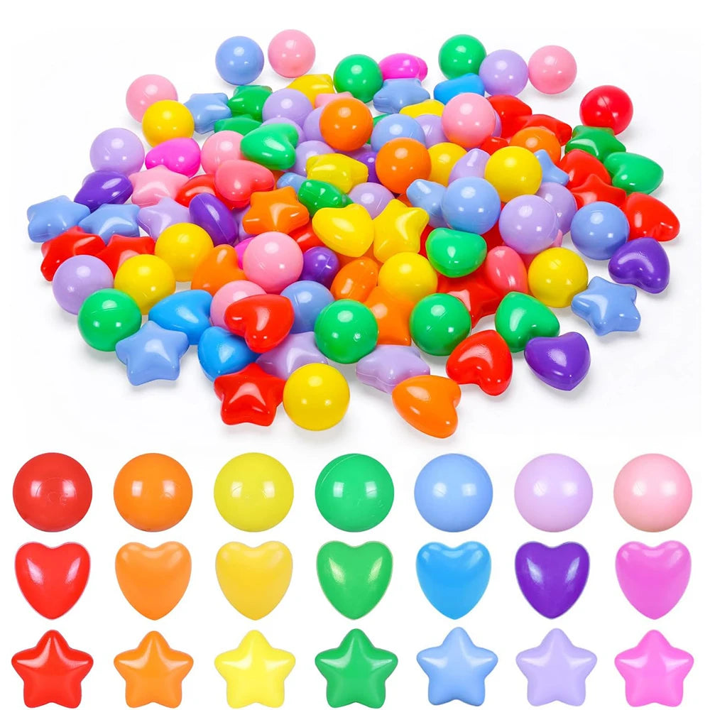 Colorful Ball Pit Balls for Kids (50-Piece Set)