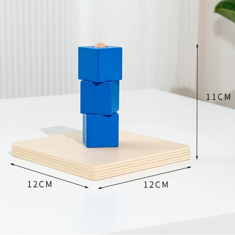 Wooden Montessori Object Permanence Toy for Toddlers