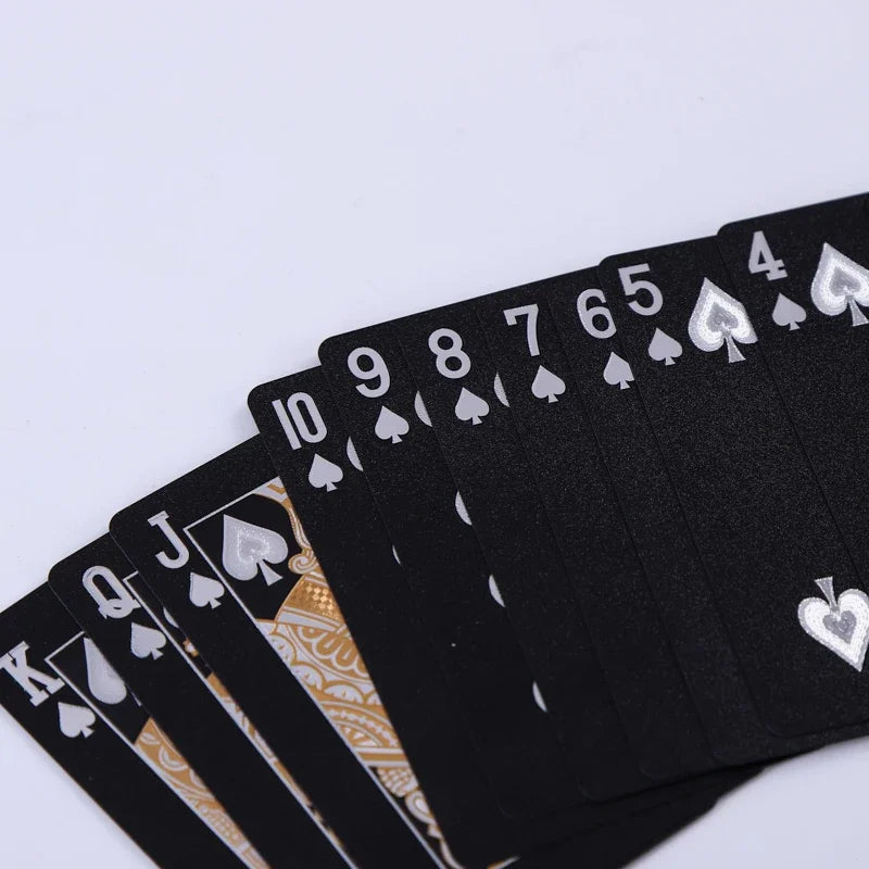 24K Gold Metallic Waterproof Playing Cards