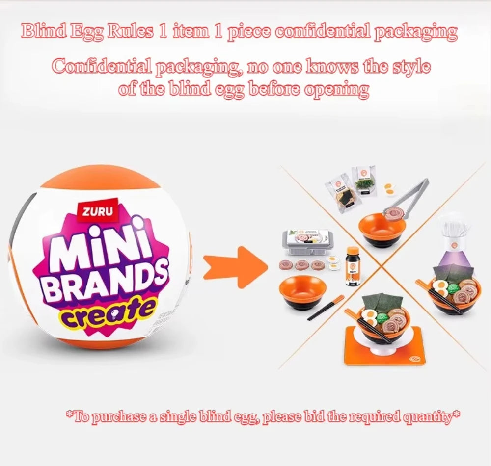 Zuru Mini Brands Masterchef Blind Ball – 5 Surprises Collectible Toy