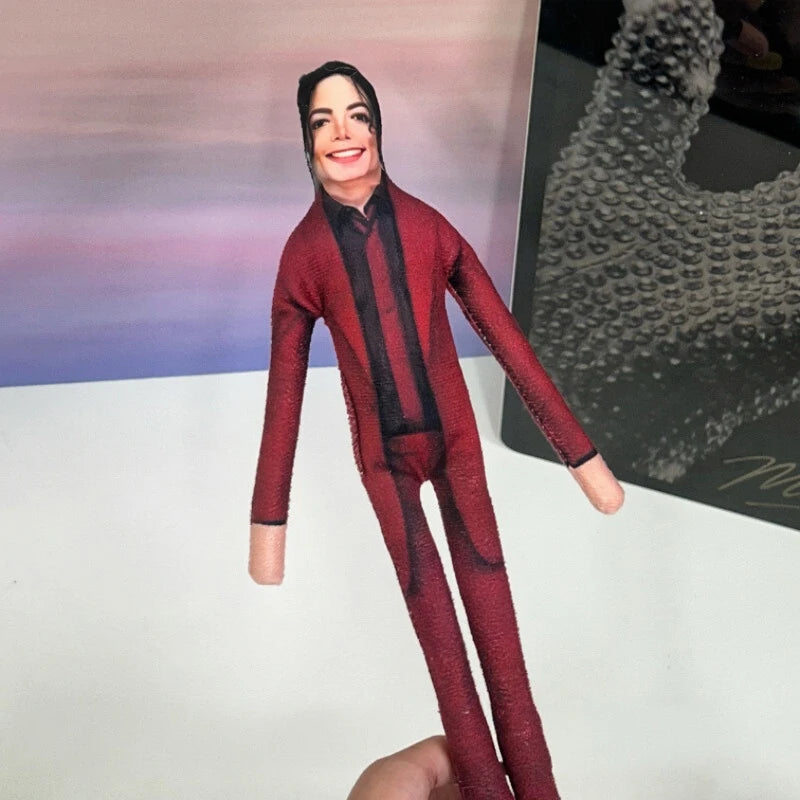 Michael Jackson Bendable Poseable Plush Doll