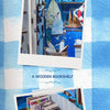 Beach Corner Book Nook Kit – Wooden Miniature Bookend with LED Light