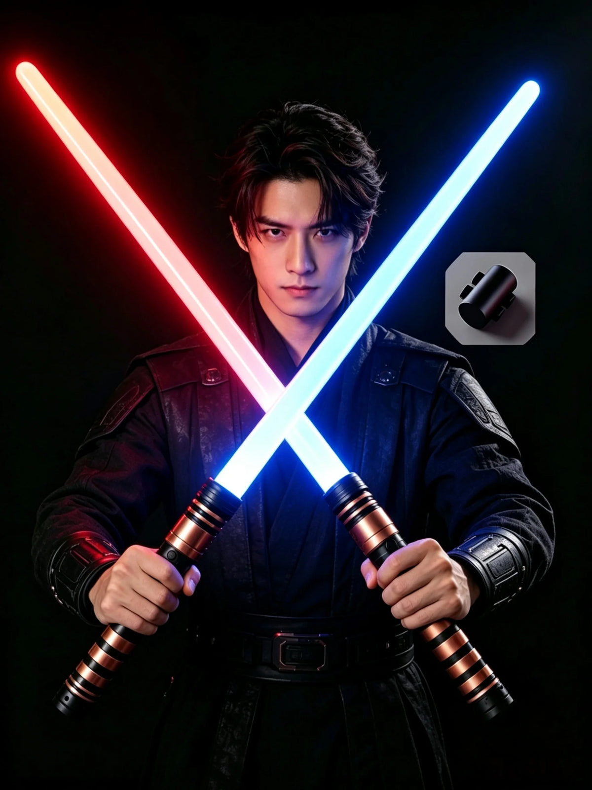 Retractable Light-Up Sword with 7 Color Modes & Sound Effects