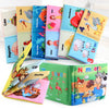 Soft Cloth Baby Books Set for Early Learning – Fruits, Animals, Numbers & More