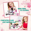 Pretend Play Makeup Kit for Kids with Storage Bag