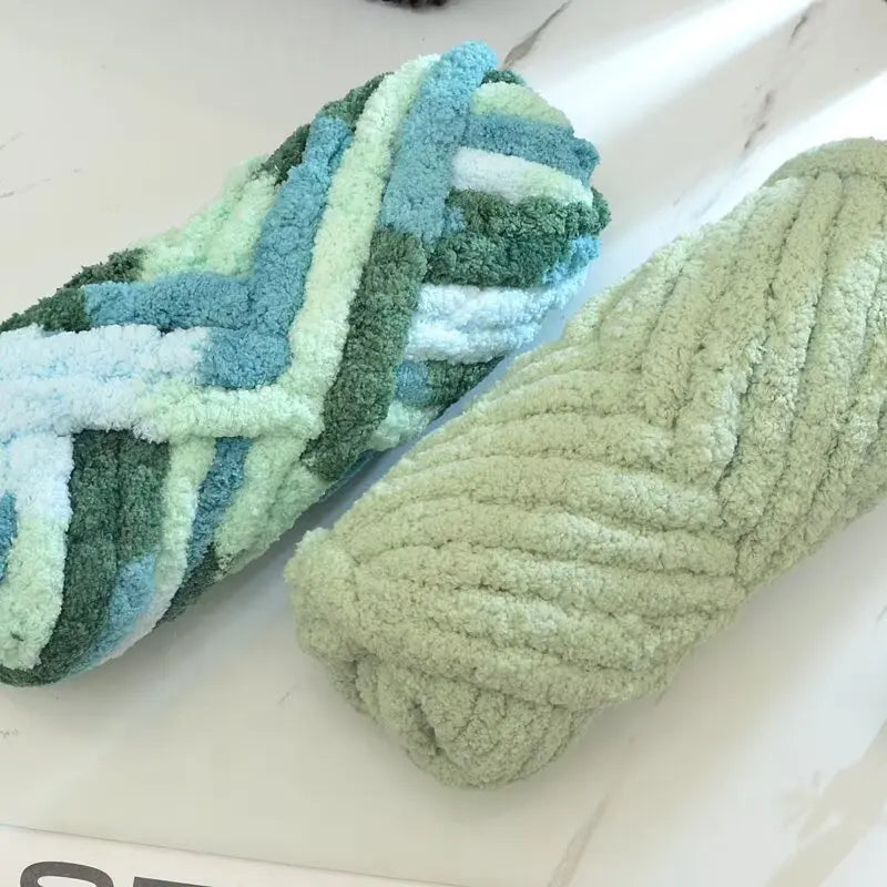 Extra Thick Chenille Yarn for Hand Knitting