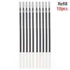 A set of ten automatic fade pens with refills for reusable handwriting practice.