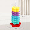 Montessori Rainbow Spinning Stacking Toy