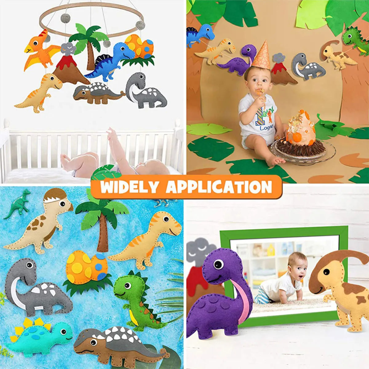 DIY Felt Sewing Craft Kit for Kids – Forest Creatures Plush Toy Making Set