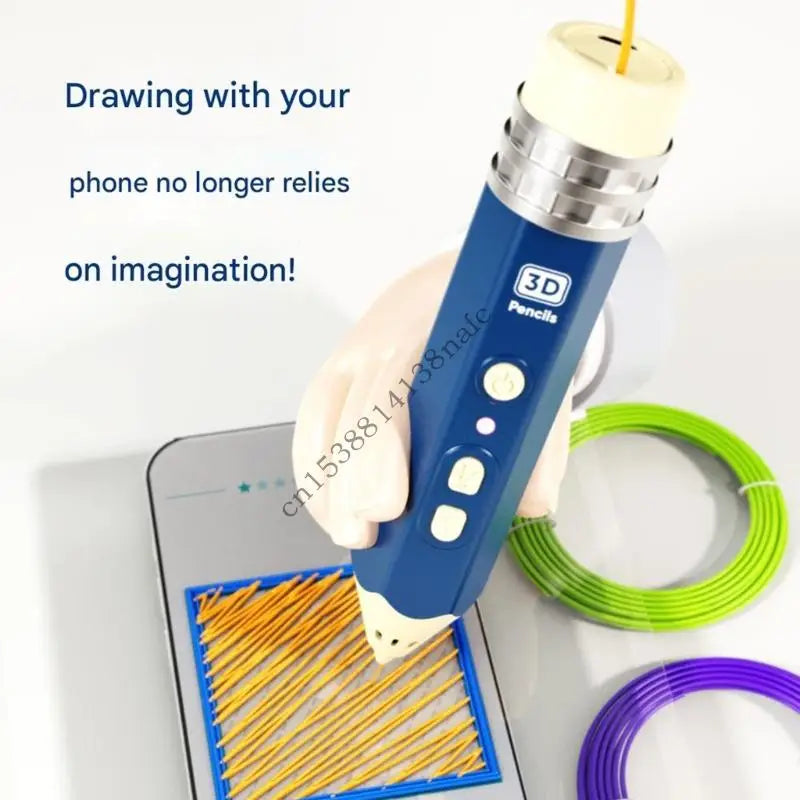 Kids Safe 3D Printing Pen With Temperature Control