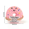 Handmade Crochet Positive Doll with Hugging Card