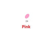 A pink oval-shaped polymer clay product with the number 24 visible.