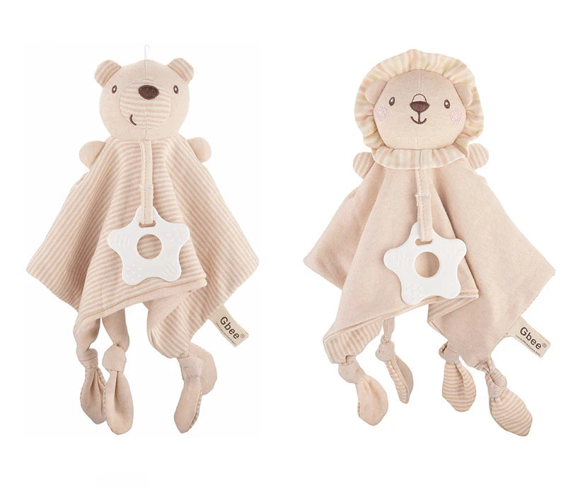 Cuddly Elephant Baby Comforter with Teether & Rattle