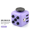 A purple decompression die is shown, featuring silent and clicking buttons.