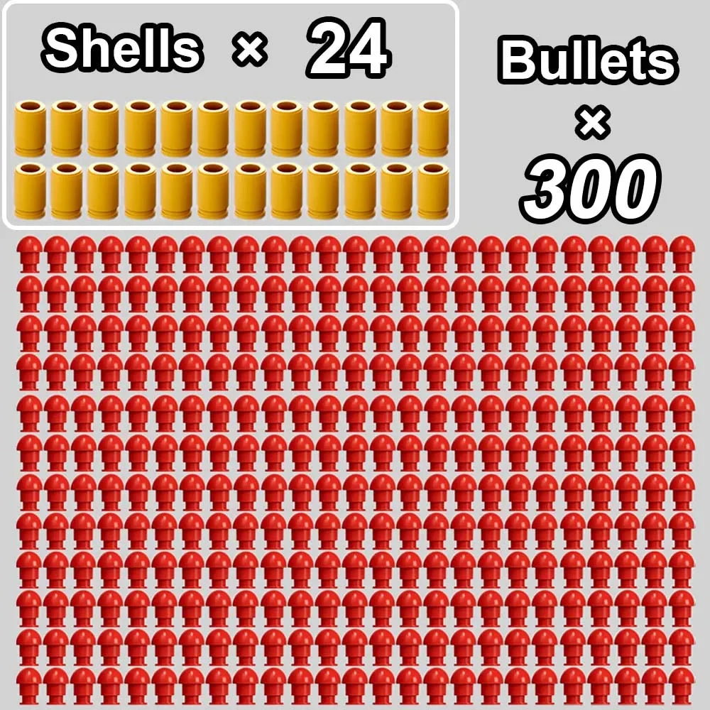 Reusable Toy Gun Shells and Bullets for M1911, SIG17 & USP Models