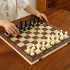 Classic Solid Wood Magnetic Folding Chess Set