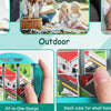 A 4-in-1 rotating puzzle for kids featuring various scenes and designs used as an educational fidget toy.