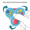 Rotating Fidget Toy with Gears, Buttons & Joystick