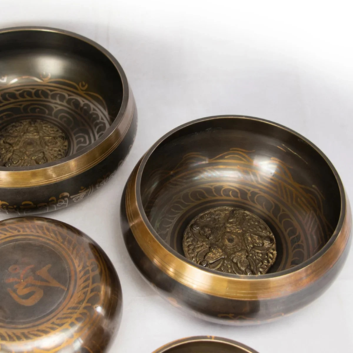 Tibetan Singing Bowl Set for Meditation and Relaxation