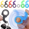 Metal Fidget Spinner Keychain for Stress Relief and Focus