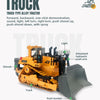 Remote Controlled Bulldozer with Working Shovel and Lights