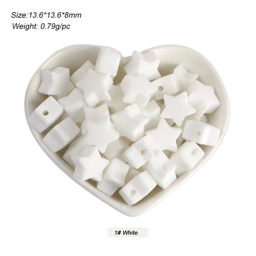 Silicone Charm Beads Set for DIY Jewelry Making
